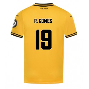 Billiga Wolves Rodrigo Gomes #19 Hemmatröja 2024-25 Kortärmad